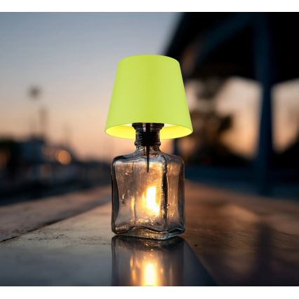 Globo - LED stmievateľná dotyková nabíjateľná vonkajšia stolová lampa 3v1 LED/3W/5V 3000/4000/5000K IP54 1800 mAh zelená