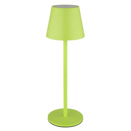 Globo - LED stmievateľná dotyková nabíjateľná vonkajšia stolová lampa 3v1 LED/3W/5V 3000/4000/5000K IP54 1800 mAh zelená