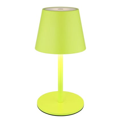 Globo - LED stmievateľná dotyková nabíjateľná vonkajšia stolová lampa 3v1 LED/3W/5V 3000/4000/5000K IP54 1800 mAh zelená
