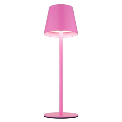 Globo - LED stmievateľná dotyková nabíjacia vonkajšia stolová lampa 3v1 LED/3W/5V 3000/4000/5000K IP54 1800 mAh ružová