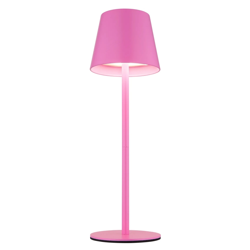 Globo - LED stmievateľná dotyková nabíjacia vonkajšia stolová lampa 3v1 LED/3W/5V 3000/4000/5000K IP54 1800 mAh ružová
