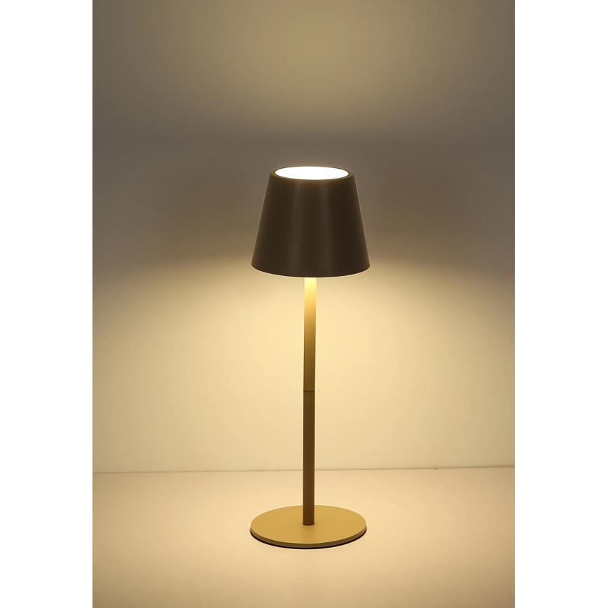 Globo - LED stmievateľná dotyková nabíjateľná vonkajšia stolová lampa LED/3W/5V 3000/4000/5000K IP54 1800 mAh