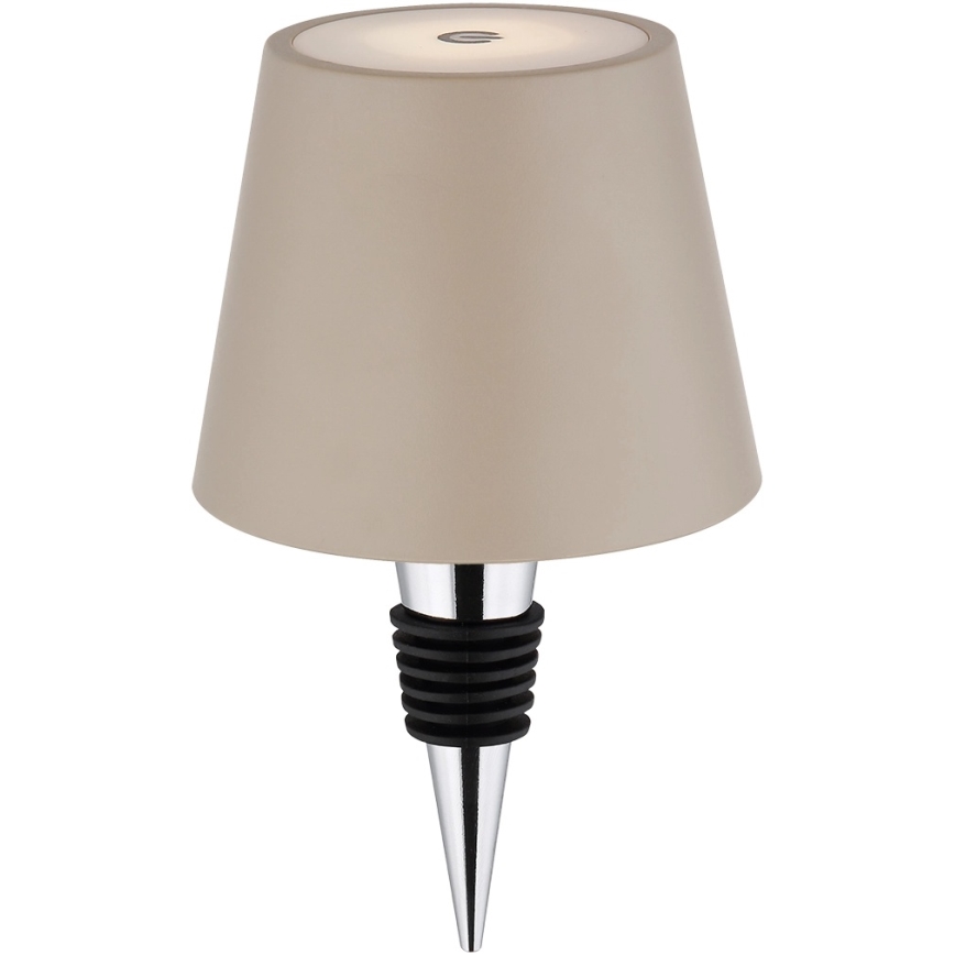 Globo - LED stmievateľná dotyková nabíjateľná vonkajšia stolová lampa LED/3W/5V 3000/4000/5000K IP54 1800 mAh