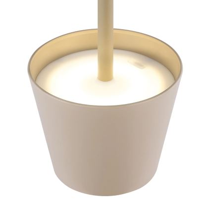 Globo - LED stmievateľná dotyková nabíjateľná vonkajšia stolová lampa LED/3W/5V 3000/4000/5000K IP54 1800 mAh