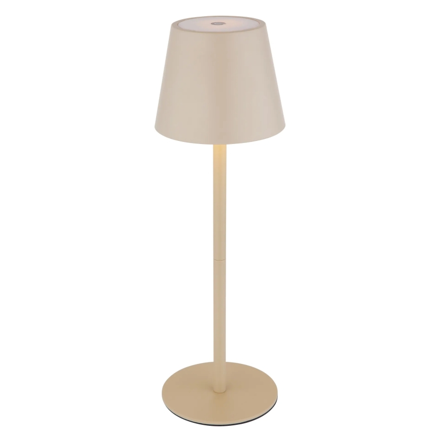 Globo - LED stmievateľná dotyková nabíjateľná vonkajšia stolová lampa LED/3W/5V 3000/4000/5000K IP54 1800 mAh