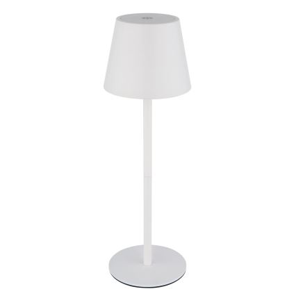 Globo - LED stmievateľná dotyková nabíjateľná vonkajšia stolová lampa 3v1 LED/3W/5V 3000/4000/5000K IP54 1800 mAh biela
