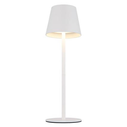 Globo - LED stmievateľná dotyková nabíjateľná vonkajšia stolová lampa 3v1 LED/3W/5V 3000/4000/5000K IP54 1800 mAh biela