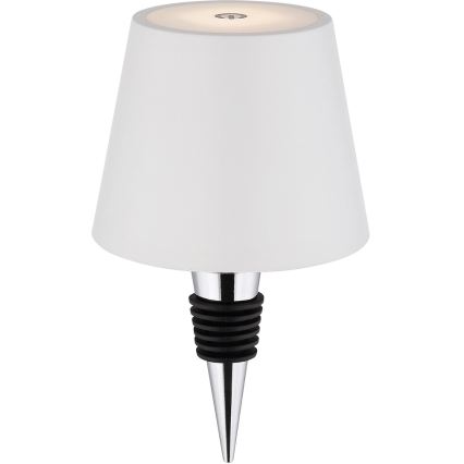 Globo - LED stmievateľná dotyková nabíjateľná vonkajšia stolová lampa 3v1 LED/3W/5V 3000/4000/5000K IP54 1800 mAh biela