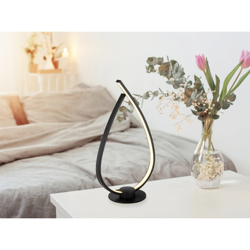 Globo - LED stolná lampa LED/6W/230V čierna