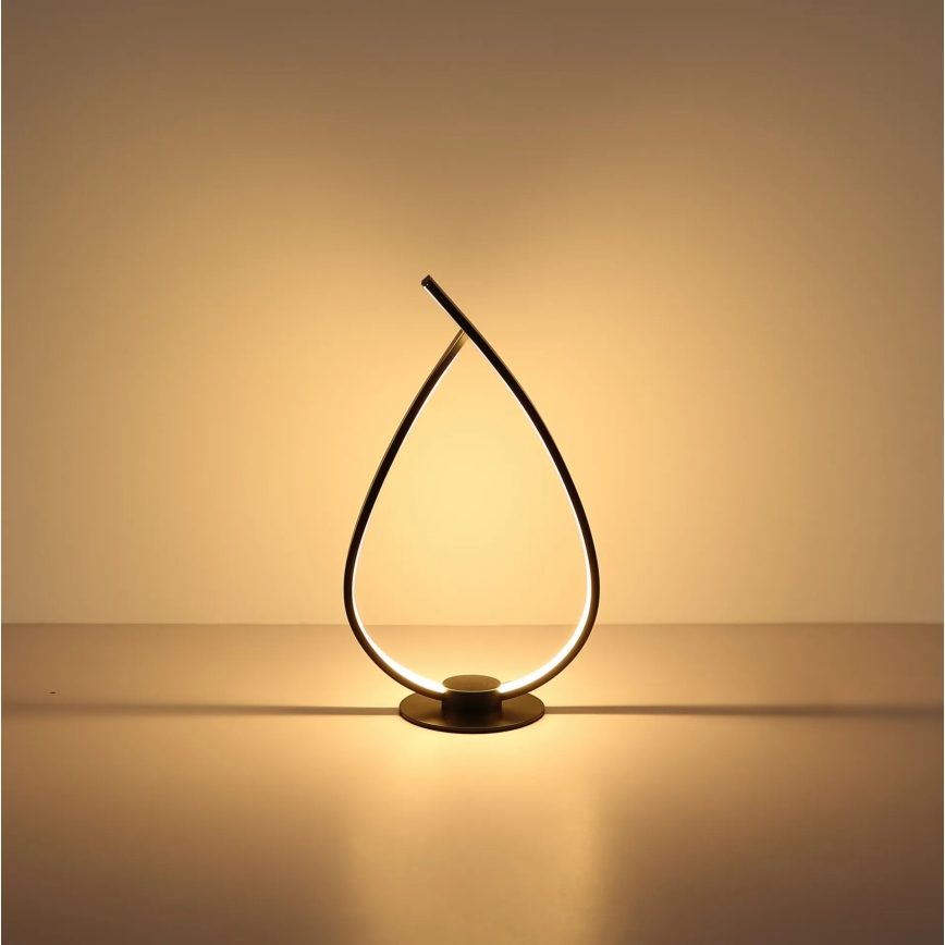 Globo - LED stolná lampa LED/6W/230V čierna