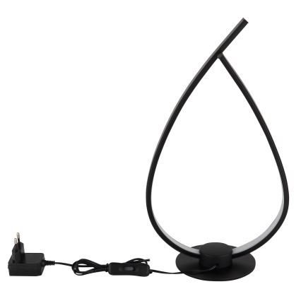 Globo - LED stolná lampa LED/6W/230V čierna