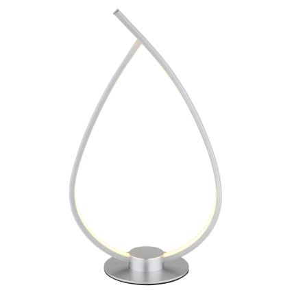 Globo - LED stolná lampa LED/6W/230V strieborná
