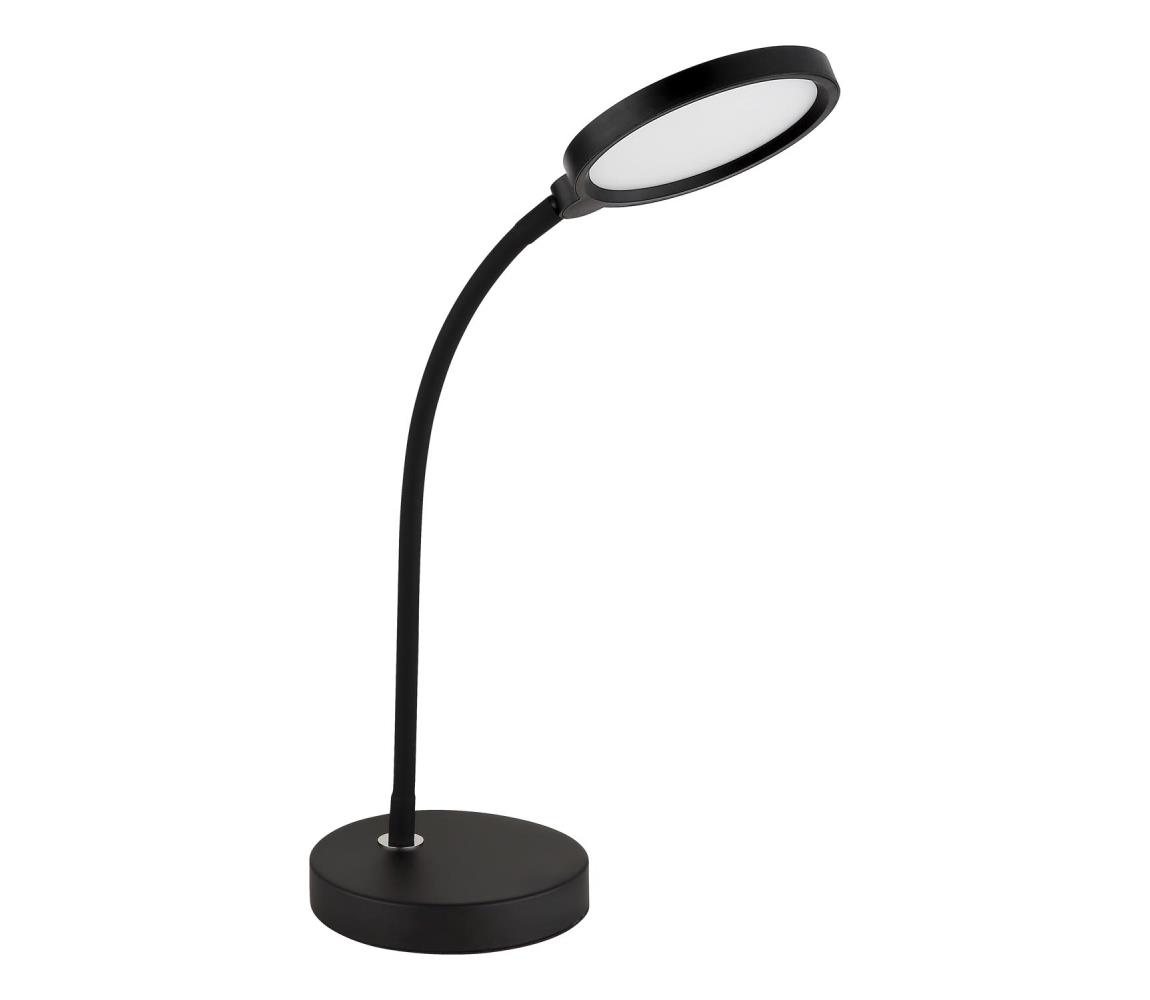 Globo 58503T - LED stmievateľná dotyková stolová lampa KALDERON LED/8W/230V čierna 58503T