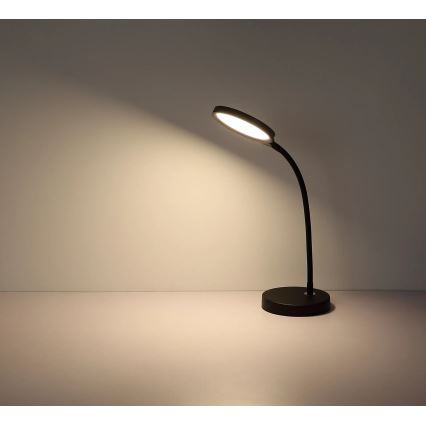 Globo - LED stmievateľná dotyková stolná lampa LED/8W/230V 2700K/4000K/6500K čierna