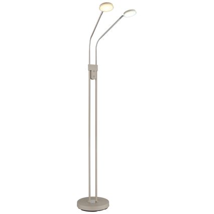 Globo - stmievateľná LED stojacia lampa 2×LED/6,5 W/230 V, 2700/3350/4000 K, béžová