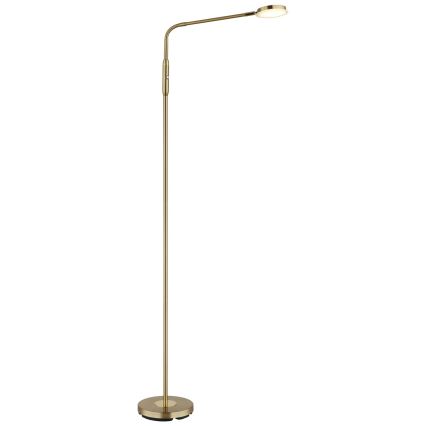 Globo - LED stmievateľná dotyková stojacia lampa LED/6,5W/230V 2700/3350/4000K mosadz