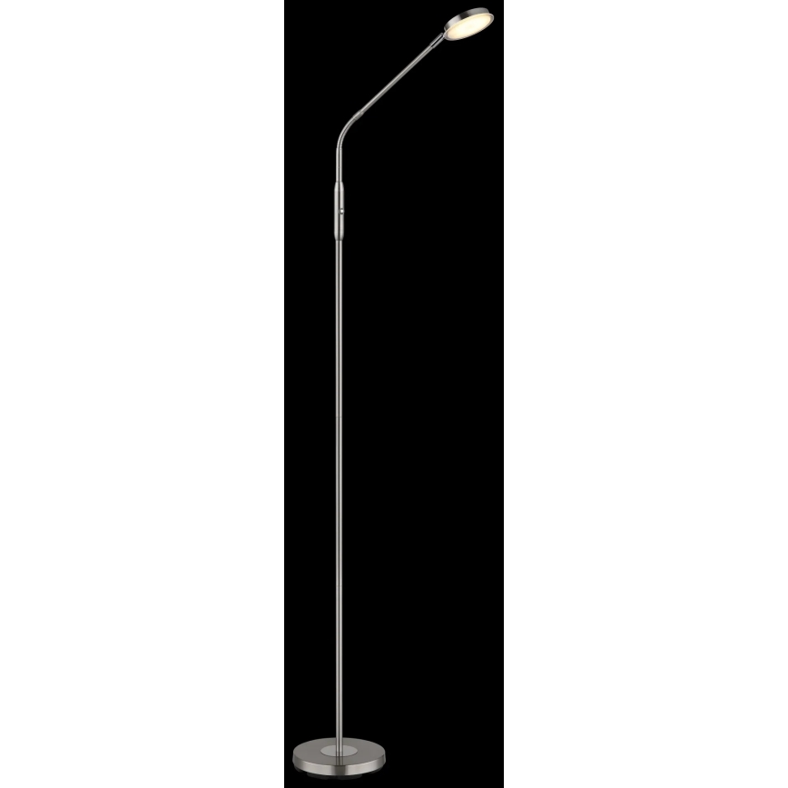 Globo - LED stmievateľná dotyková stojacia lampa LED/6,5W/230V 2700/3350/4000K matný chróm