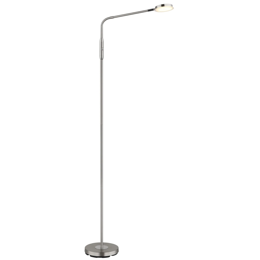 Globo - LED stmievateľná dotyková stojacia lampa LED/6,5W/230V 2700/3350/4000K matný chróm