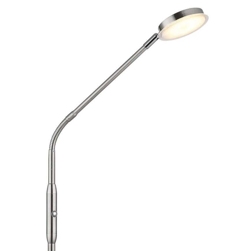 Globo - LED stmievateľná dotyková stojacia lampa LED/6,5W/230V 2700/3350/4000K matný chróm