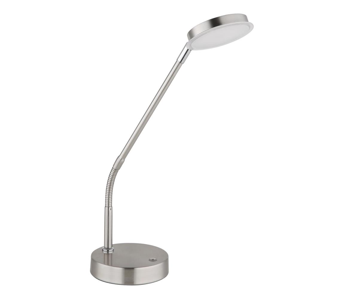 Globo 58504TN - LED stmievateľná dotyková stolná lampa SILVIO LED/6,5W/230V matný chróm 58504TN