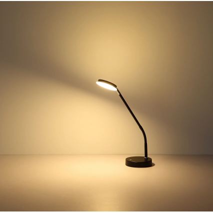 Globo - stmievateľná dotyková stolná LED lampa LED/6,5W/230V 2700/3350/4000K čierna