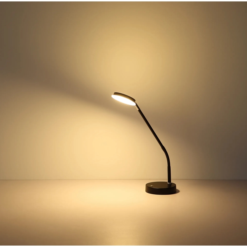 Globo - stmievateľná dotyková stolná LED lampa LED/6,5W/230V 2700/3350/4000K čierna