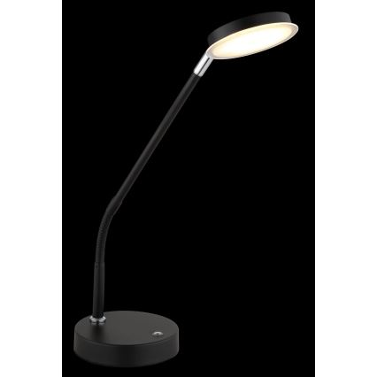 Globo - stmievateľná dotyková stolná LED lampa LED/6,5W/230V 2700/3350/4000K čierna