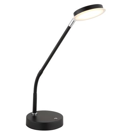 Globo - stmievateľná dotyková stolná LED lampa LED/6,5W/230V 2700/3350/4000K čierna