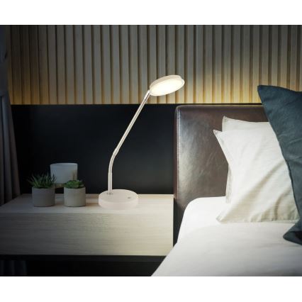 Globo - LED Stmievateľná dotyková stolná lampa LED/6,5W/230V 2700/3350/4000K béžová