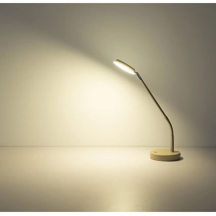 Globo - LED Stmievateľná dotyková stolná lampa LED/6,5W/230V 2700/3350/4000K béžová