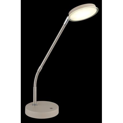 Globo - LED Stmievateľná dotyková stolná lampa LED/6,5W/230V 2700/3350/4000K béžová