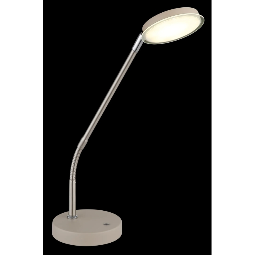 Globo - LED Stmievateľná dotyková stolná lampa LED/6,5W/230V 2700/3350/4000K béžová