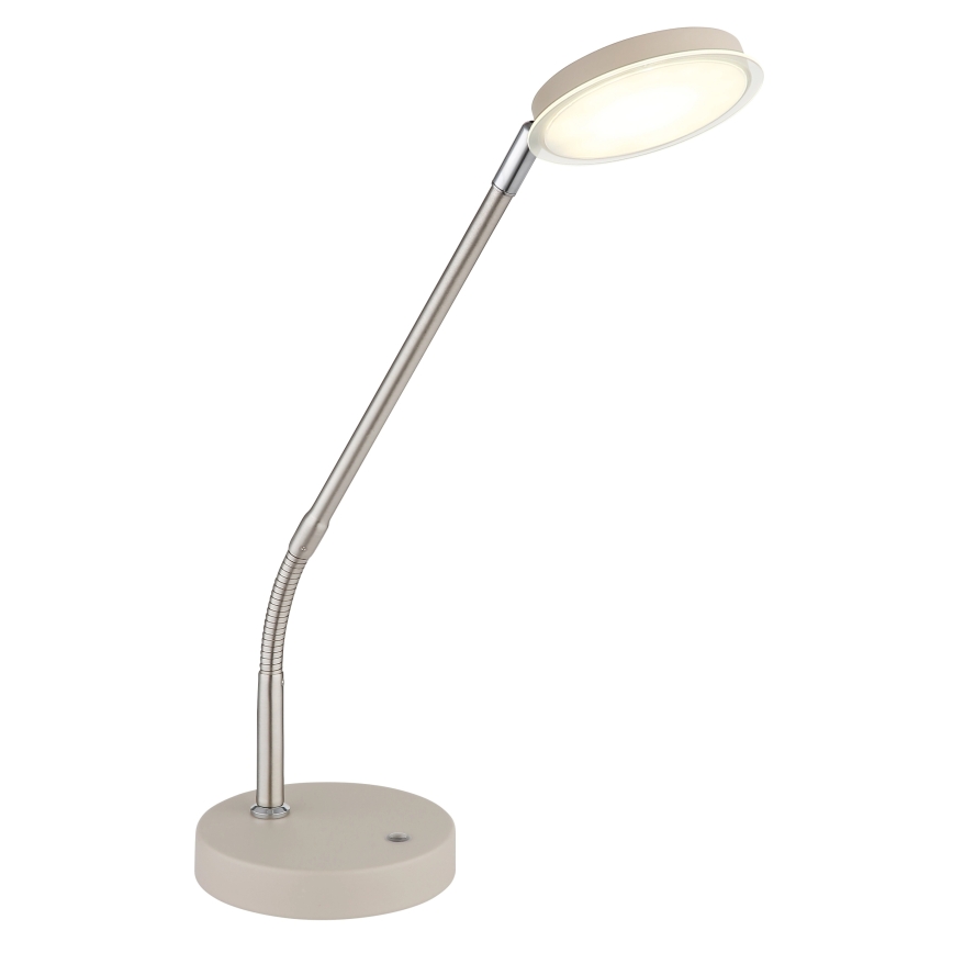 Globo - LED Stmievateľná dotyková stolná lampa LED/6,5W/230V 2700/3350/4000K béžová