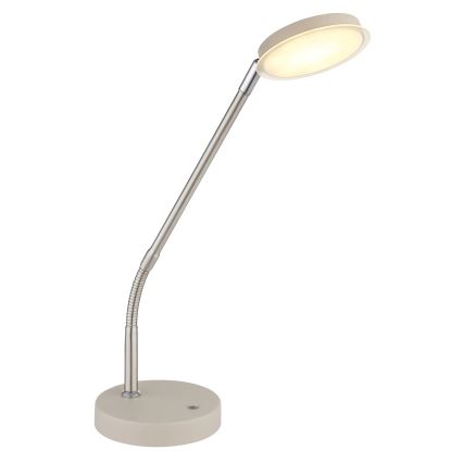 Globo - LED Stmievateľná dotyková stolná lampa LED/6,5W/230V 2700/3350/4000K béžová