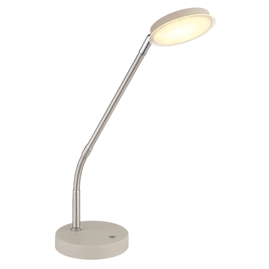 Globo - LED Stmievateľná dotyková stolná lampa LED/6,5W/230V 2700/3350/4000K béžová