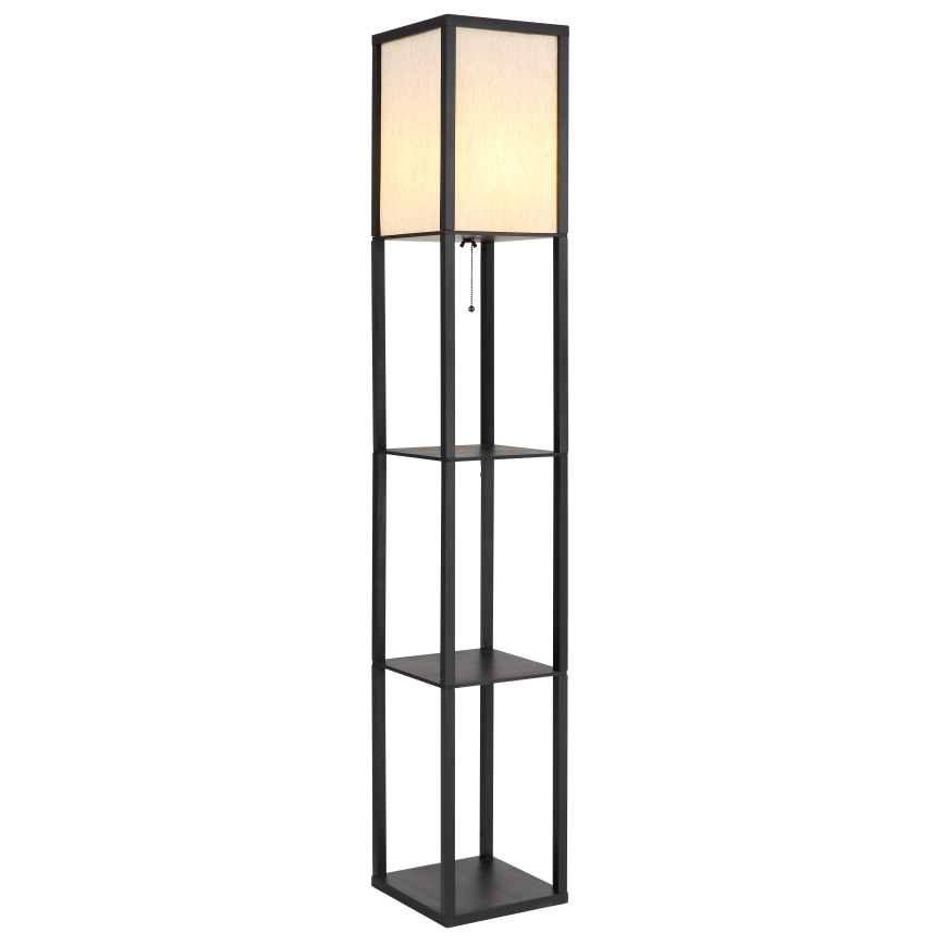 Globo - Stojacia lampa 1xE27/60W/230V čierna