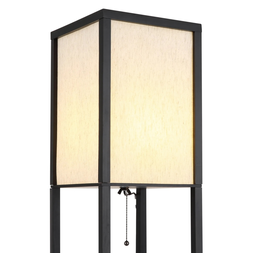 Globo - Stojacia lampa 1xE27/60W/230V čierna