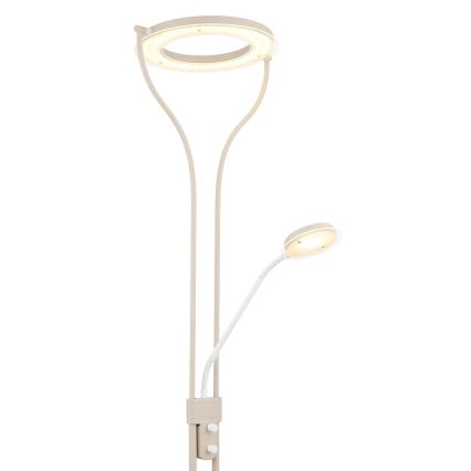 Globo - stmievateľná stojacia LED lampa LED/20W/230V + LED/4W 3000K