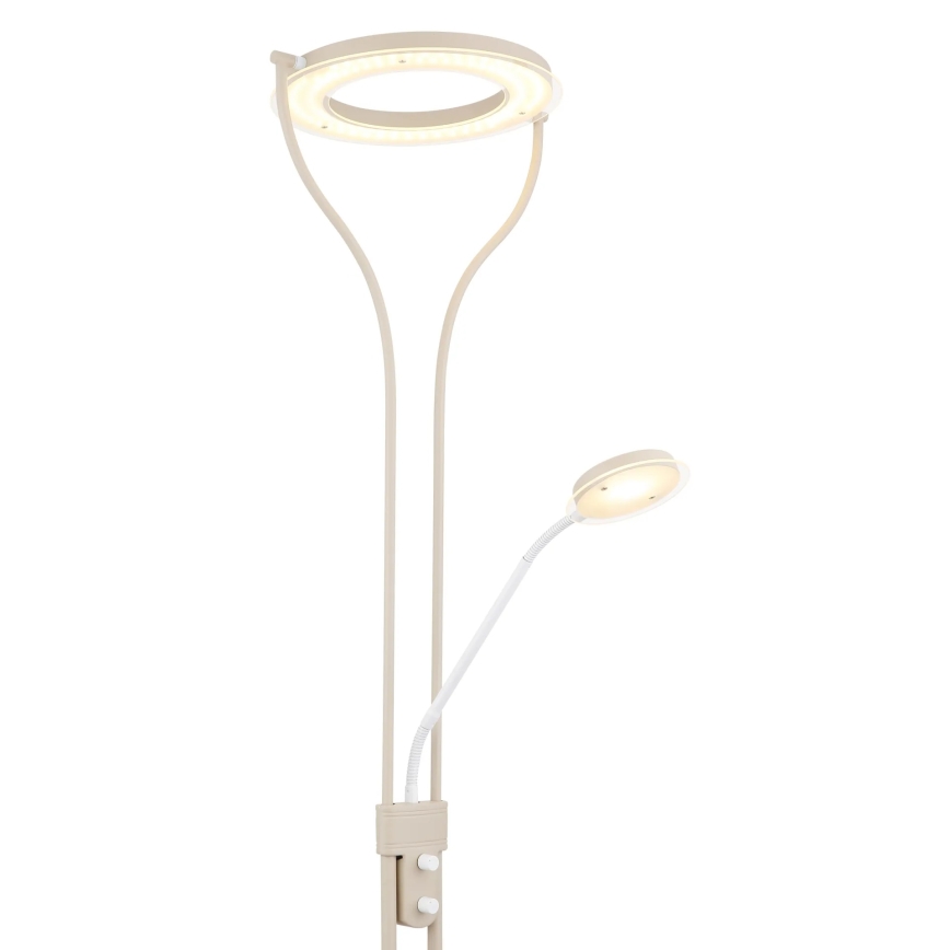 Globo - stmievateľná stojacia LED lampa LED/20W/230V + LED/4W 3000K