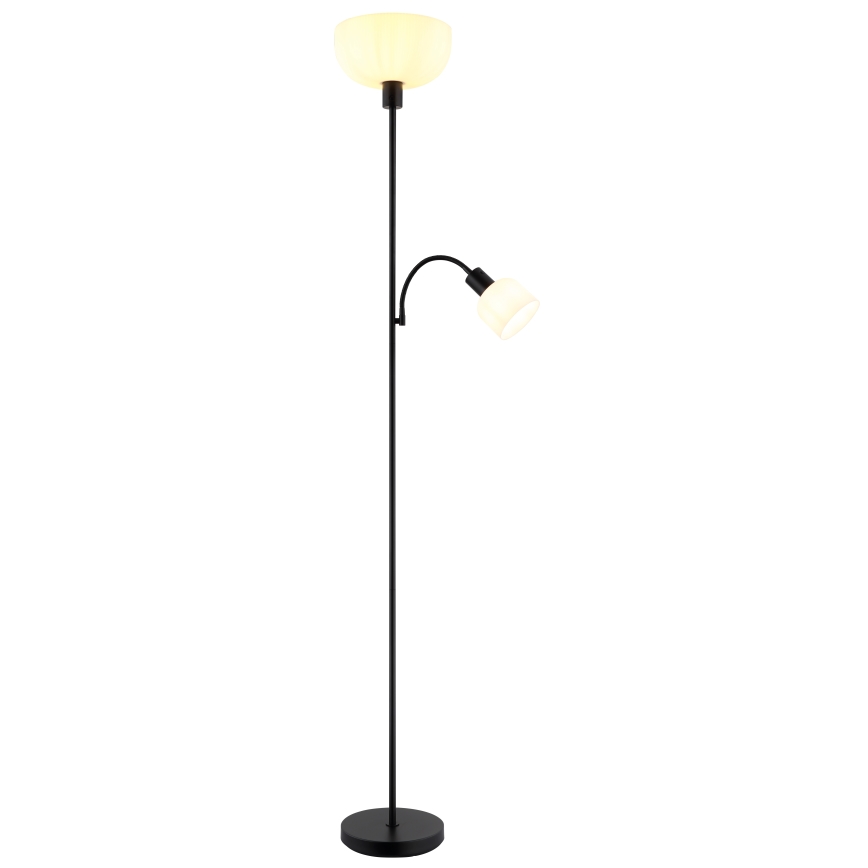 Globo - Stojacia lampa 1xE27/40W/230V + 1xE14/25W