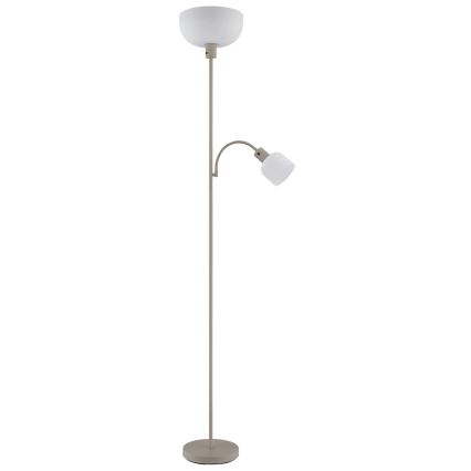 Globo - Stojacia lampa 1xE27/40W/230V + 1xE14/25W