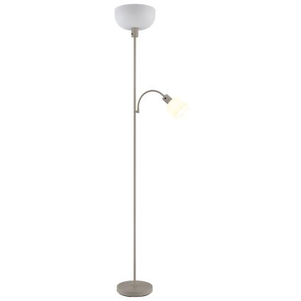 Globo - Stojacia lampa 1xE27/40W/230V + 1xE14/25W