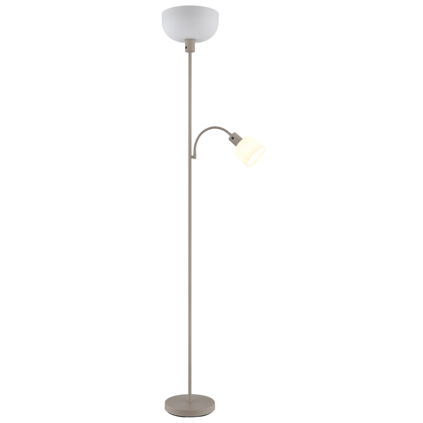 Globo - Stojacia lampa 1xE27/40W/230V + 1xE14/25W