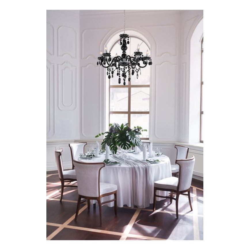 Globo 63110-6 - Luster na reťazi CUIMBRA 6xE14/40W/230V