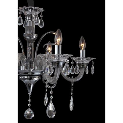 Globo 64104-6 - krištáľový luster DUNJA 6xE14/40W/230V