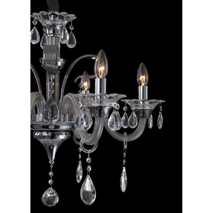 Globo 64104-6 - krištáľový luster DUNJA 6xE14/40W/230V