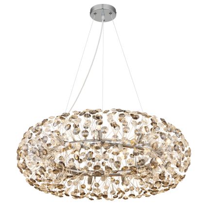 Globo - LED krištáľový luster na lanku 20xG9/3,5W/230V