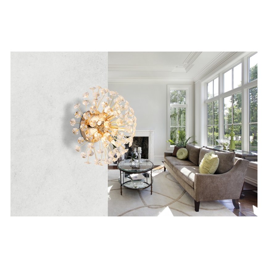 Globo - LED Nástenné svietidlo 6xG9/3,5W/230V zlaté