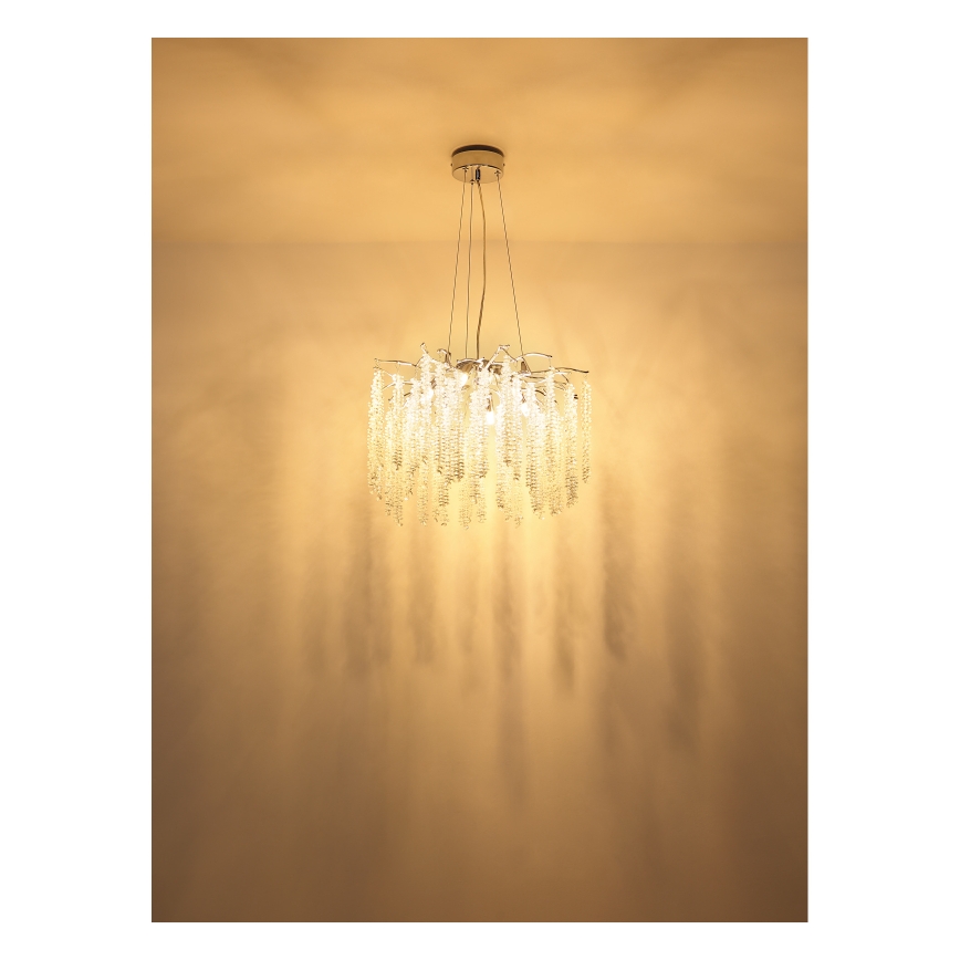 Globo - LED luster na lanku 6xG9/8W/230V