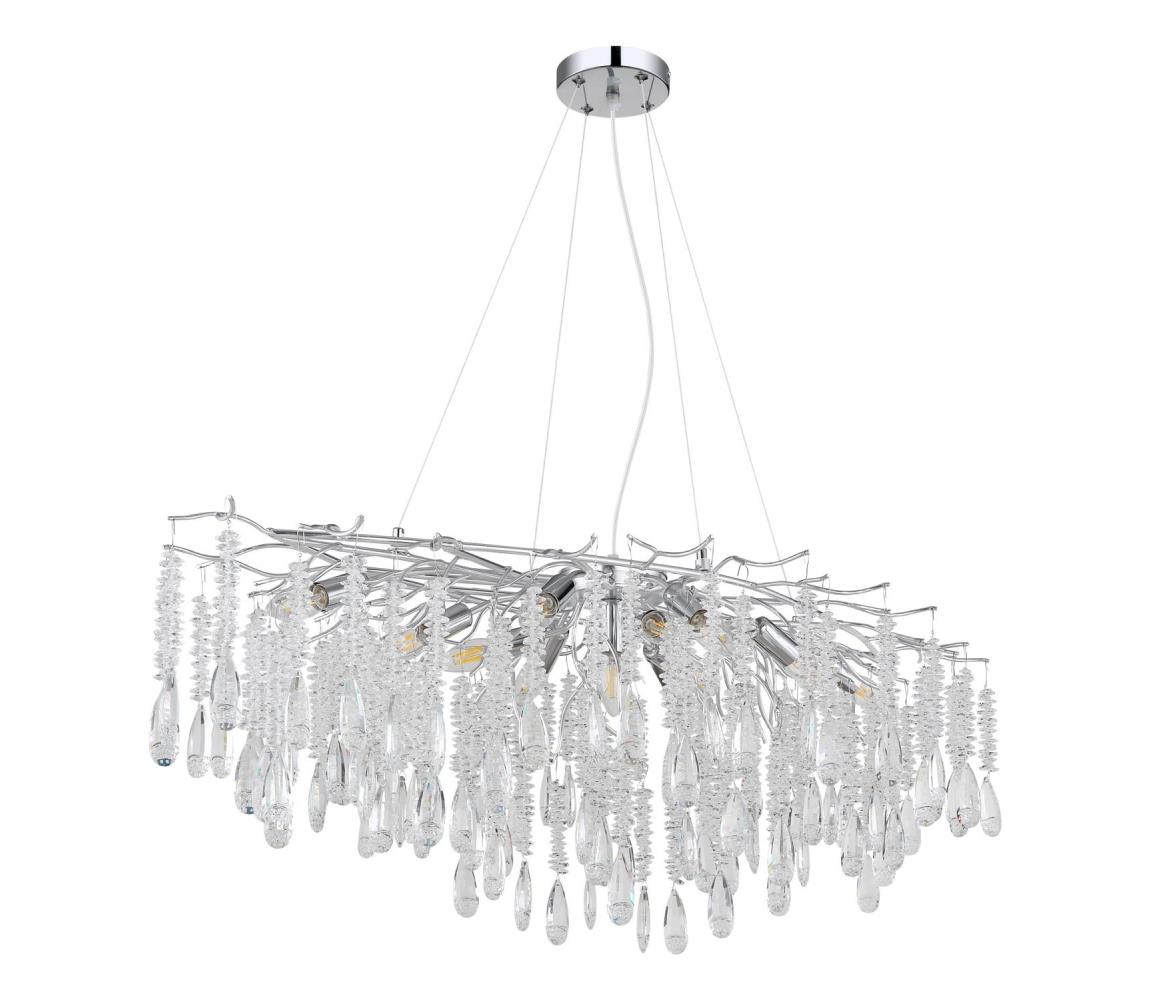 Globo 64141H2 - Luster na lanku KINGA 12xE14/40W/230V 64141H2